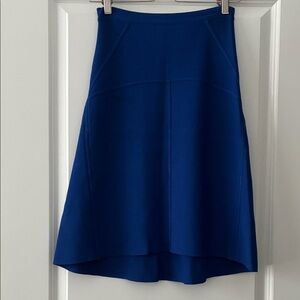 BCBGMaxAzria Size S Bandage Style Flare Skirt - Blue Sapphire